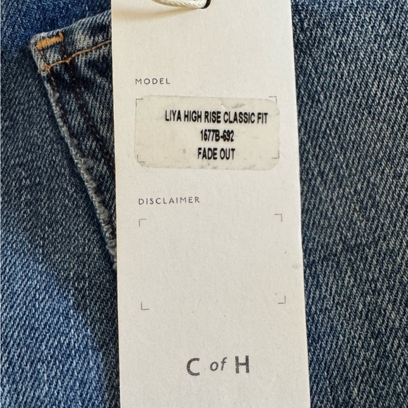 Citizens of Humanity Liya High Rise Ankle Straight Jean Fade Out 30 NWT - Picture 11 of 11